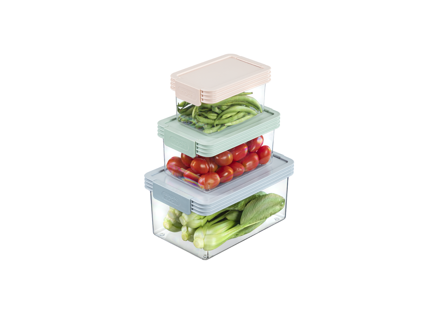 Bộ 3 hộp bảo quản thực phẩm tritan Hokkaido 500-1000-2000ml